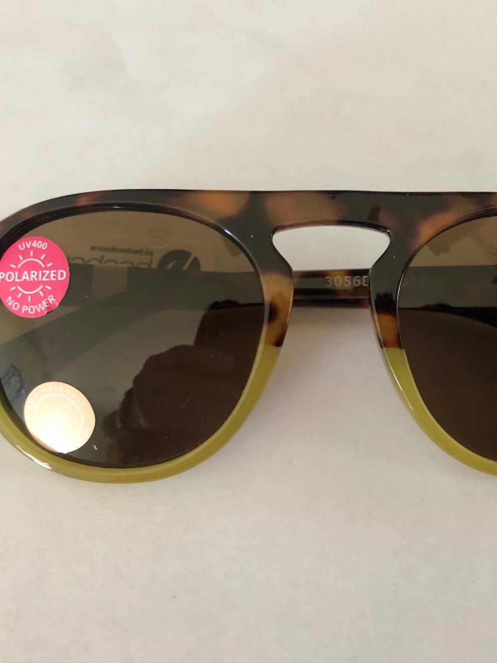 New Peepers Women's Neptune Tortoise/Yellow UV400 Sunglasses